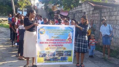 PAR Rayon Kalvari Ibadah Jalan Santai