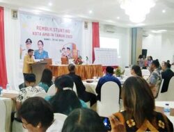 Pemkot Ambon Laksanakan Giat Rembuk Stunting, Penjabat Harapkan Ini
