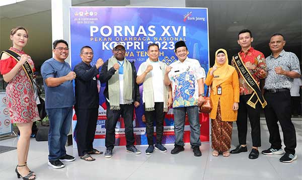 Plh Gub Pap ke Semarang