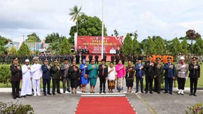 Polres Biak Numfor Hari Bhayangkara 77