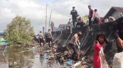 Polres Tanimbar Bersih2 sampah