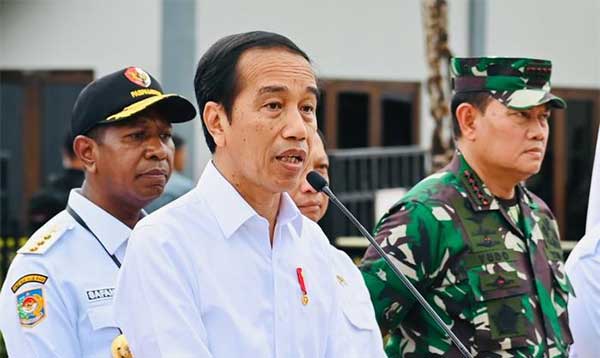 Presiden Jokowi Resmi Bandara Ewer Asmat2