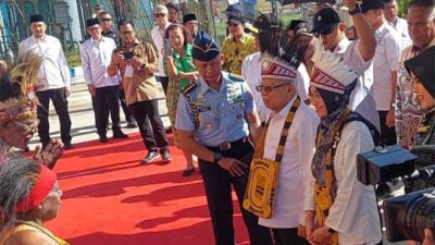 Wapres Tiba di Teluk Bintuni