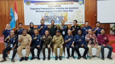 PWI Teluk Bintuni Gelar UKW, Ciptakan Wartawan Berkompeten