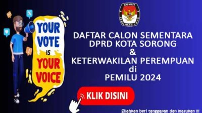 Ini Daftar Calon Sementara Bacaleg DPRD Kota Sorong
