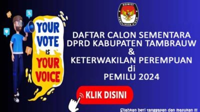 DCS DPRD Tambrauw Pemilu 2024