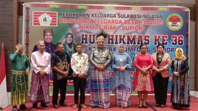 HUT Hikmas ke 36 Tahun, Bupati Maros Kunjungi Warganya di Biak