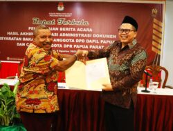 68 Bacaleg DPR-PB Berstatus TMS, KPU : Diperbaiki Selama 6 Hari