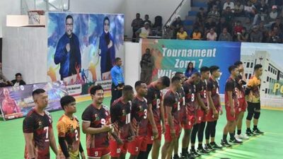 Tim Voli Putra Polda Papua Lolos Putaran Kedua Kapolri Cup 2023