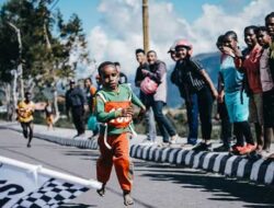 Semarakkan HUT ke 78 RI, Pemkab Puncak Jaya Gelar Lomba Lari Maraton 5 Km