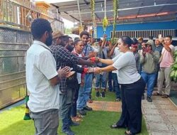 Dukung Pelaksanaan MUA HMPMT ke VII, Istri Plt Bupati Yonas Kenelak Sumbang 110 Juta