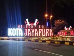 Resmikan Tugu Welcome To Kota Jayapura, Pekey : Jadi Destinasi Wisata Baru