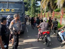 Ganggu Ketertiban Umum, Polisi Bubarkan Massa Aksi Unjuk Rasa di Jalan Biak-Abepura