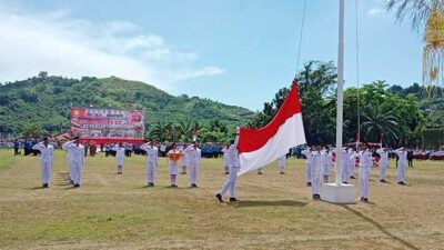 Detik-detik Proklamasi Kemerdekaan RI ke 78 di Kota Jayapura Berjalan Aman dan Khidmat