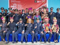 Peringati HUT RI ke 78, Kantor Imigrasi Biak Gelar Upacara Bendera