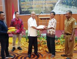 BWS Papua Serahkan Hasil Pekerjaan P3TGAI ke Kelompok Tani di 4 Daerah