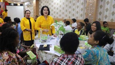Buka Sosialisasi Perizinan Bagi UMKM di Manokwari,  Ketua TP-PKK PB Ingatkan Ini
