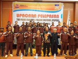 Kontingen Popnas Papua Resmi Dilepas, Begini Pesan Staf Ahli