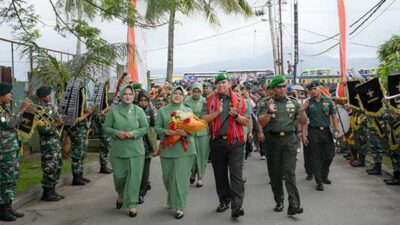 Pangdam XVI Pattimura Baru Jalani Tradisi “Passing In Parade”