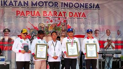 Lampaui Target, Konvoi Motor IMI PBD Ukir Rekor MURI Pengendara Terbanyak