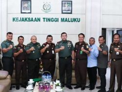 Pangdam Pattimura Kunjungan Silaturahmi ke Kajati Maluku dan Tokoh Agama
