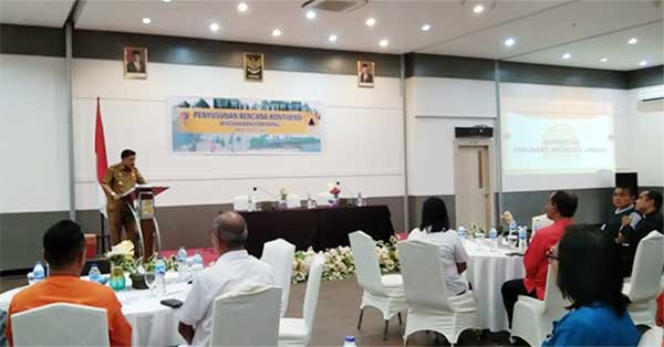 Pemkot Ambon Rencana Kontingensi Penanggulangan Bencana