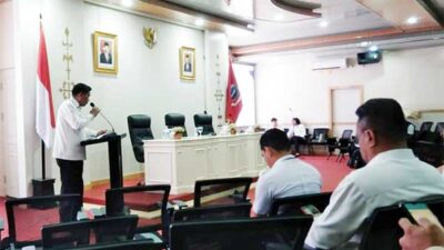 Pj Walkot Ambon FGDPenyusunan Matriks Resiko Bencana