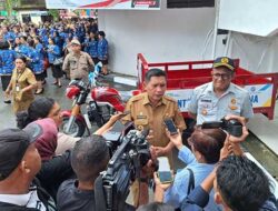 Pemkot Ambon Terima Bantuan Motor Pengangkut Sampah dari Jasa Raharja Maluku
