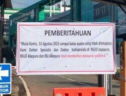 Pelayanan di RSUD Jayapura Berjalan Normal Meski Sempat Didemo, Puluhan Pasien Berobat