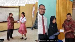 Saleh Seknun Bantu 2 Siswa di Fakfak