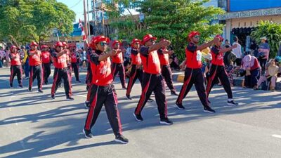 Lomba Gerak Jalan Tingkat Umum, Tim Setwan Biak Sabet Juara