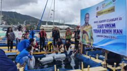 Wamenkeu Program UMKM Emas Biru Tebar Ikan di Maluku