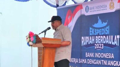 BI-TNI AL Gelar Ekspedisi Rupiah Berdaulat, Ini Himbauan Gubernur Maluku