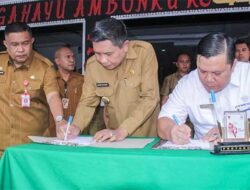 Pemkot Ambon-KPKNL Teken Nota Kesepahaman Soal Penyetoran Pajak Negara
