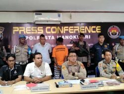 Polisi Tangkap Penikam Pedagang Helm di Pasar Borobudur, Terancam Pasal Berlapis