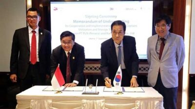 PLN – Korea Carbon Co Teken MoU Implementasi Teknologi CCUS