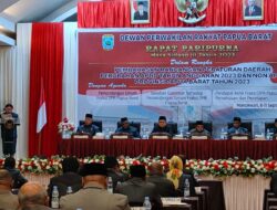 Legislatif Papua Barat Juga Tetapkan Tiga Perdasi Non APBD