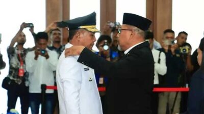 Gubernur Lantik Pj Bupati Malteng, Ingatkan Soal Tahun Politik