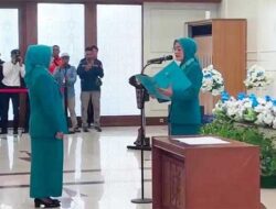 Lantik Asaniwah Sahubawa Pimpin TP PPK Malteng, Widya Pratiwi Ingatkan Ini