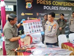 Polda PB Rilis Kasus Distrik Kramongmongga Fakfak: 7 Pelaku Ditangkap, 17 DPO, 5 Ditembak Mati
