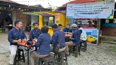 PLN Bantu Usaha Pedagang di Teluk Bintuni