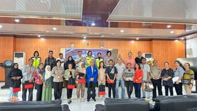 Jasa Raharja-Ditlantas Polda Maluku Sosialisasi “Police Go To Campus” di FISIP Unpatti Ambon