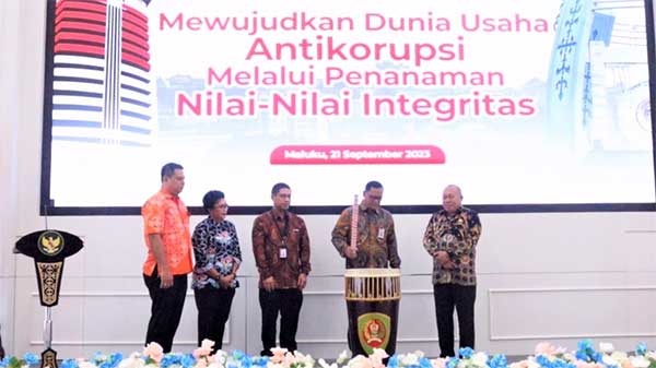 KPK Kolaborasi dengan Pemprov Maluku Gelar Bimtek Dunia Usaha Anti Korupsi 1 IMG 20230922 WA0002