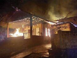 Satu Rumah di Dok V Atas Ludes Terbakar, Polisi Selidiki Penyebabnya