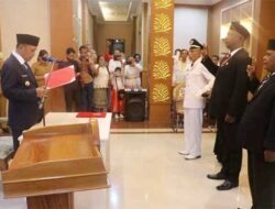Penjabat Bupati Malteng Lantik 3 KPN, Beri Arahan Soal Ini