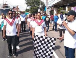 Buka Lomba Baris Indah Jemaat GPM Halong, Penjabat Tekankan 3 Hal