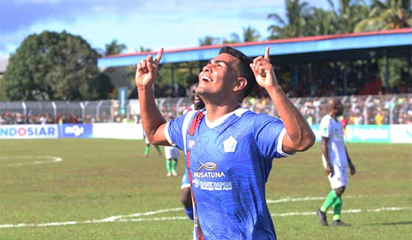 PSBS Biak Alex 2 gol