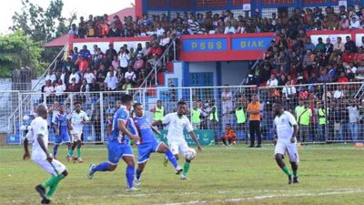 PSBS Biak Laga Perdana Menang 3 0 vs Persewar