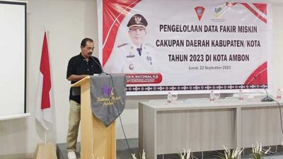 Pemkot Ambon Bimtek Data Fakir Miskin