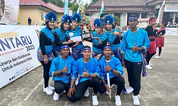 Tim Tari Kodam PTM Juara 1 Lomba Senam Kreasi 2023